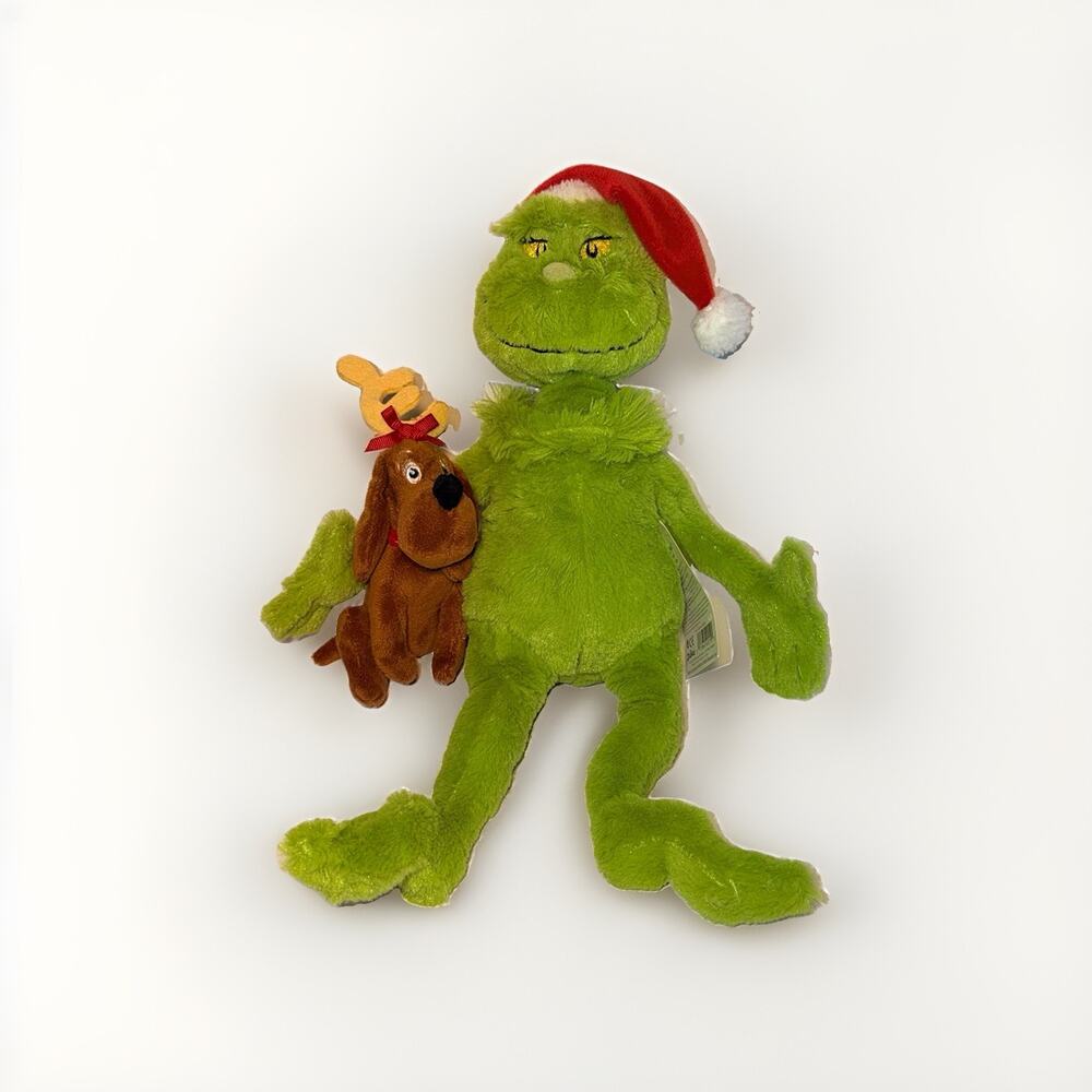 Dr. Seuss The Grinch & Max Plush 2018 Manhattan Toy Barnes & Noble Exclusive